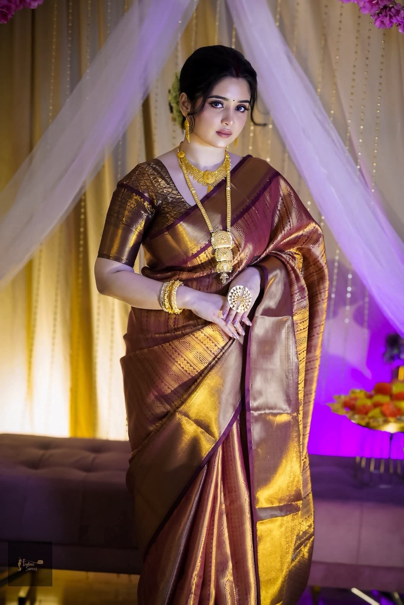 Exclusive collection tishu kanchipuram silk saree